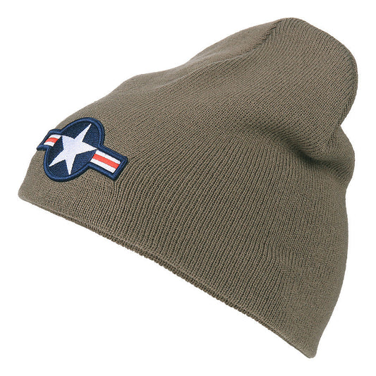 Caciula Beanie WWII US olive - Căldură și Stil Autentic Militar