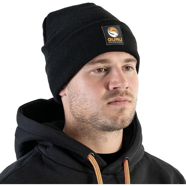 Căciulă Black Patch Beanie GURU - Confort Termic, Stil Urban Pescar - 1