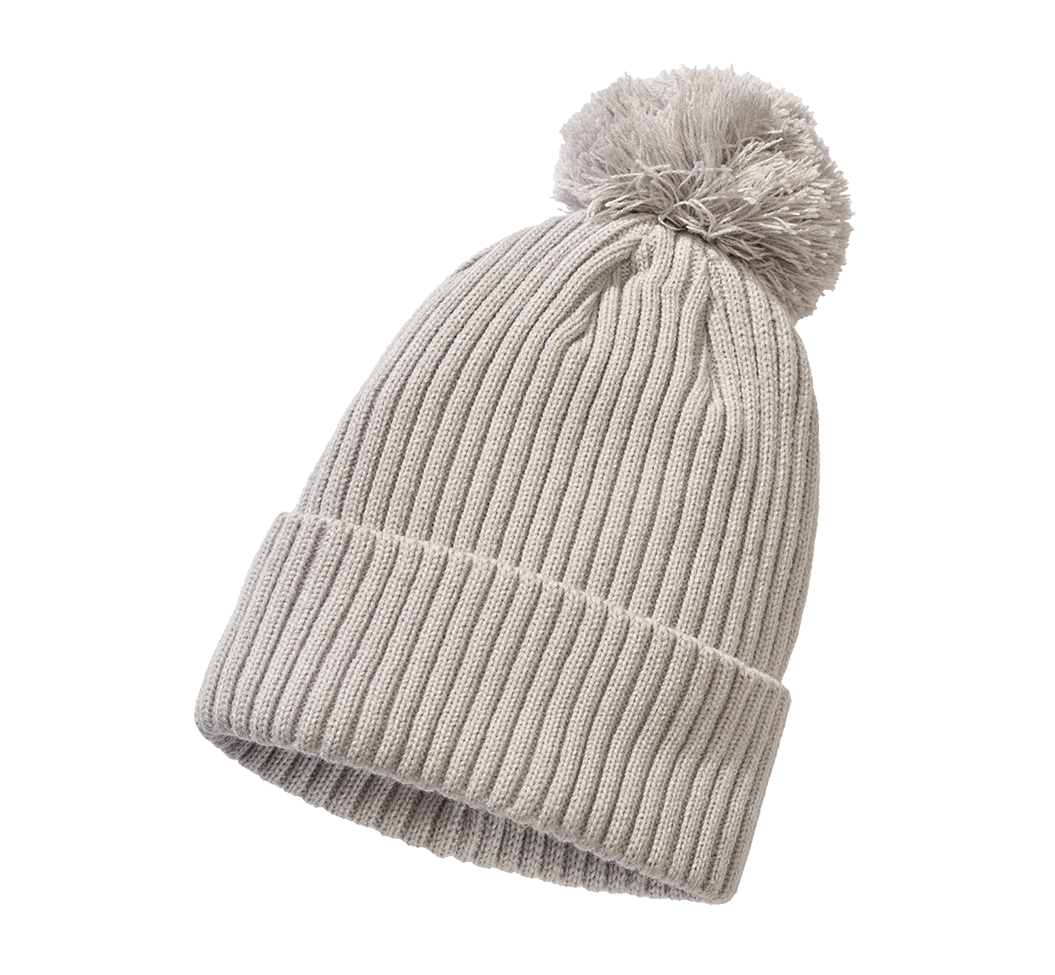 Caciula Bobble Heather Grey Brandit - Caldura Versatila