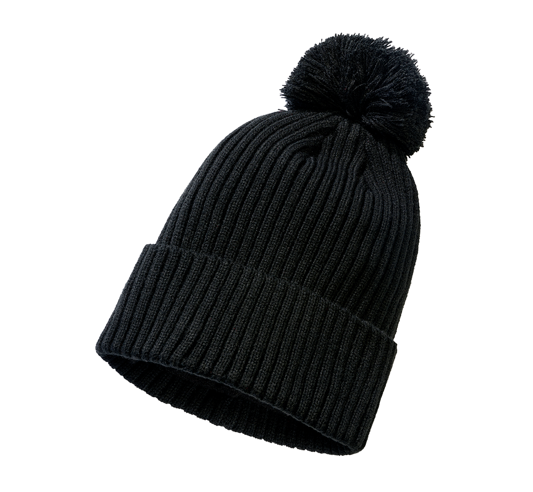 Caciula Bobble Negru Brandit - Caldura si Stil