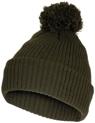 Căciulă cu Ciucure Oliv MFH - 3M™ Thinsulate™, Căptușeală Fleece