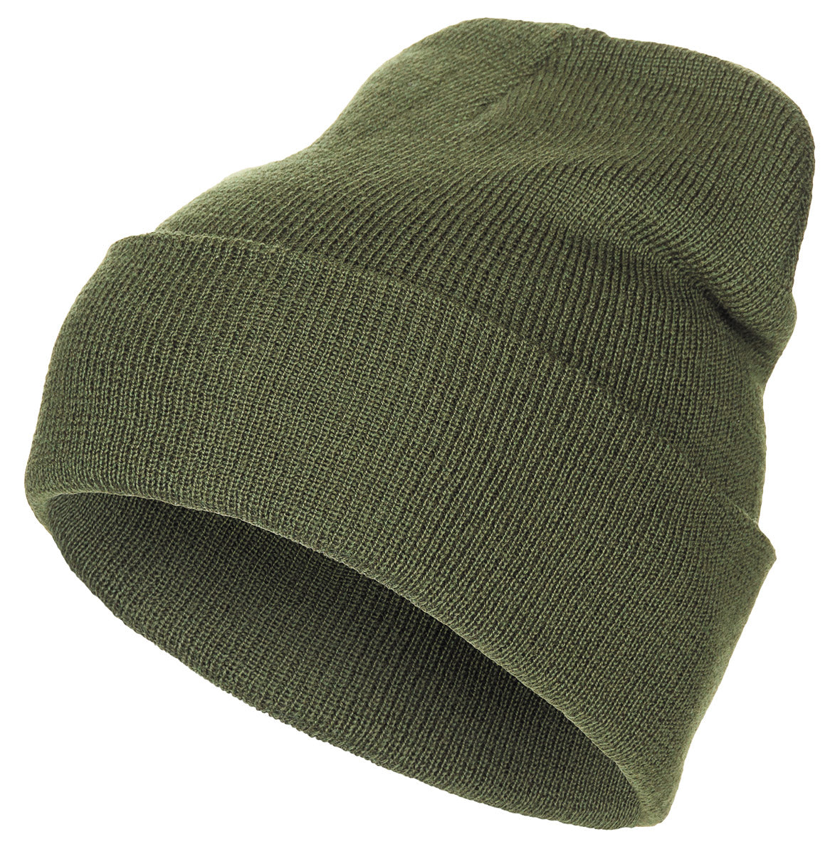 Căciulă Fes Verde Oliv MFH - 100% Lână, Dublu Strat