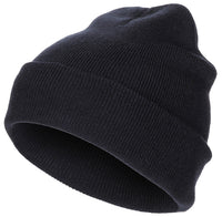 Căciulă Fin Tricotată MFH Albastră – 100% Acrilic, Dublu Strat