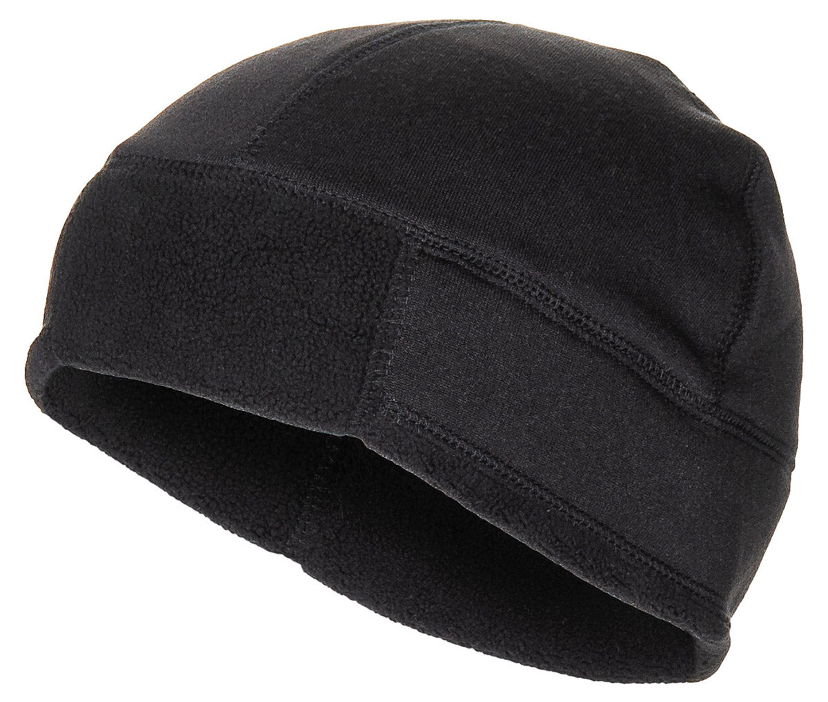 Căciulă Fleece BW Negru MFH - 100% Poliester, Extra Călduroasă
