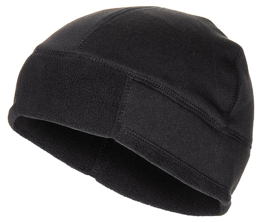 Căciulă Fleece BW Negru MFH - 100% Poliester, Extra Călduroasă