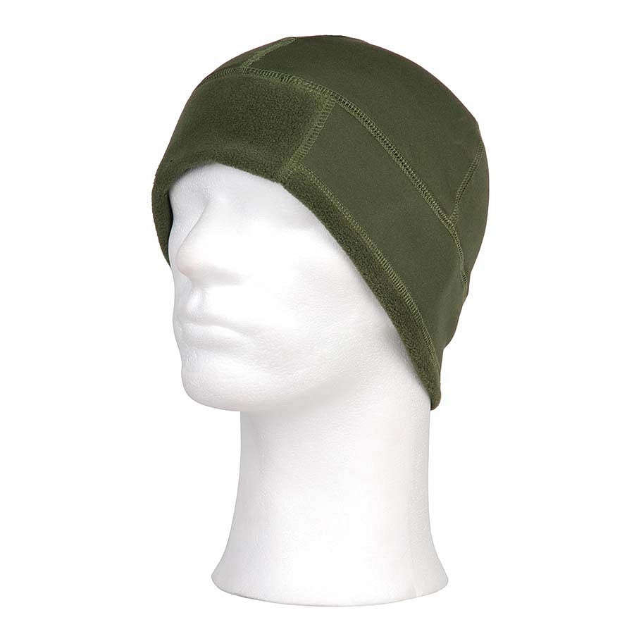 Căciulă Fleece Tactică Warrior Verde - Protecție Termică Robustă