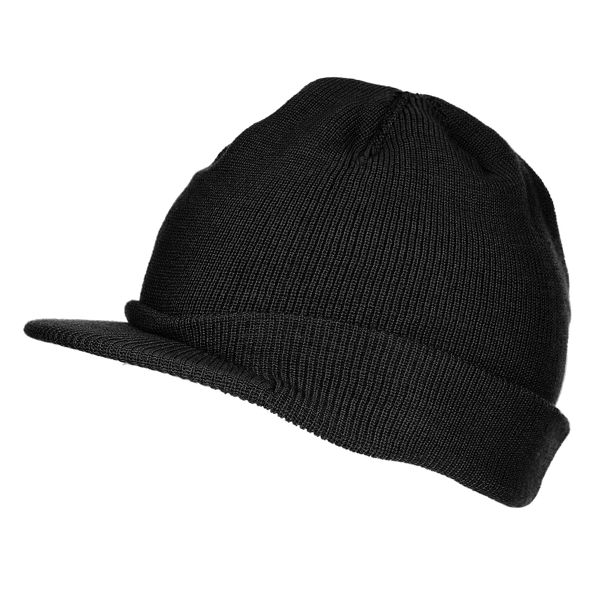 Căciulă Jeepcap Wol WWII Negru - Căldură Autentică și Rezistență