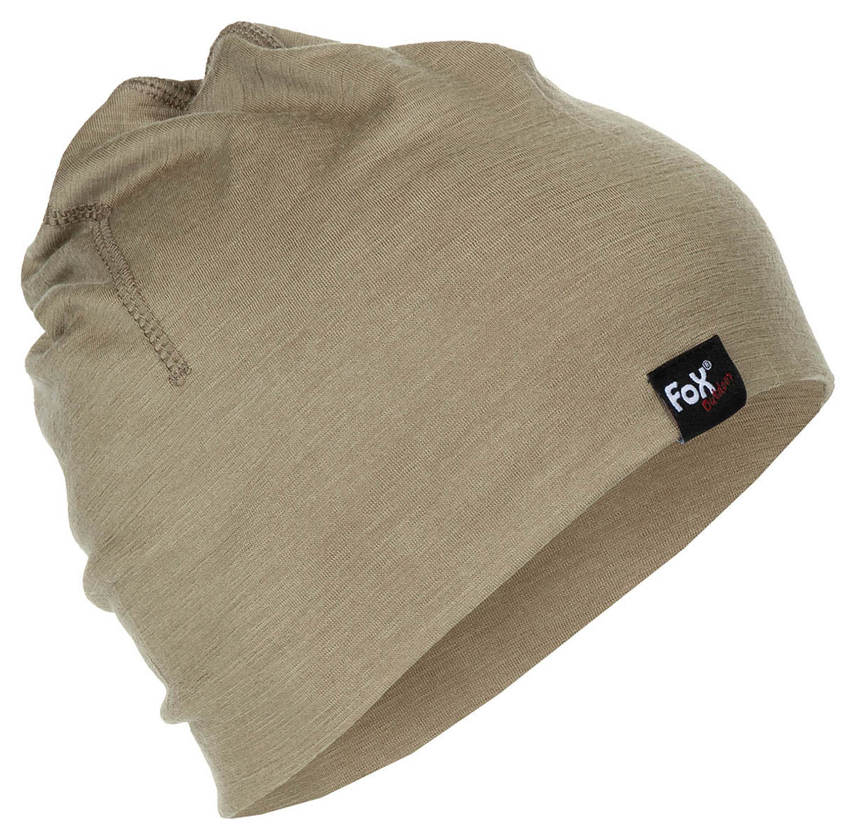Căciulă Merino Lite Coyote FoxOutdoor - 100% Lână Merino, 160 g/m²