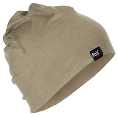 Căciulă Merino Lite Coyote FoxOutdoor - 100% Lână Merino, 160 g/m²