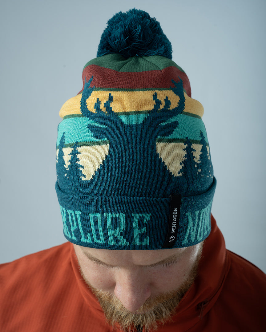 Caciula Sanctuary "deer" Knit Beanie -de Size Pentagon Tactical - Caldură Superioară și Stil Distinctiv