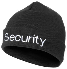 Căciulă Security Negru MFH - 100% Acrilic, Mărime Unică