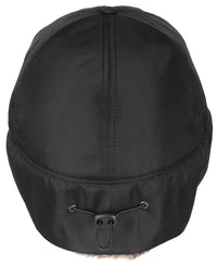 Căciulă Trapper Negru FoxOutdoor - 100% Poliester, Interior Fleece