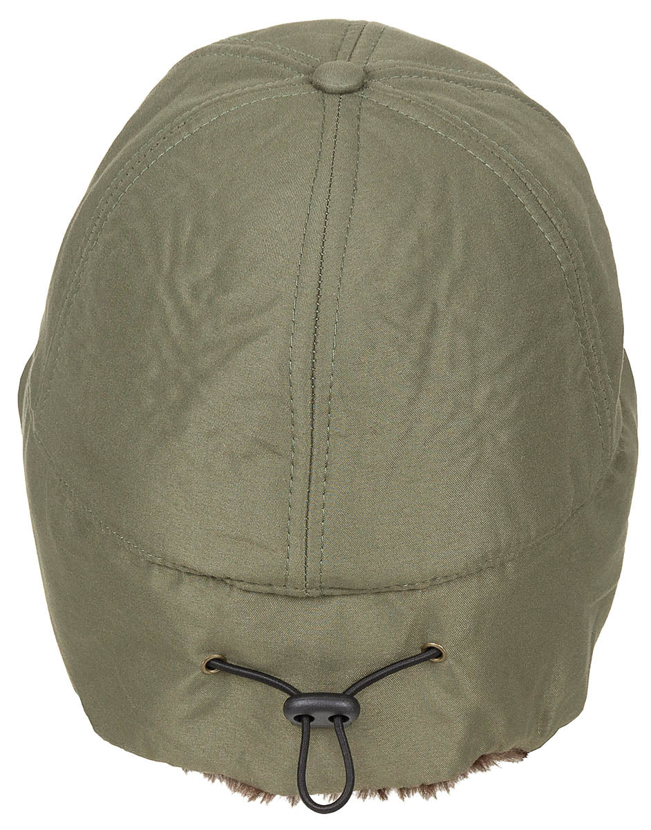 Căciulă Trapper Oliv FoxOutdoor - 100% Poliester, Fleece interior