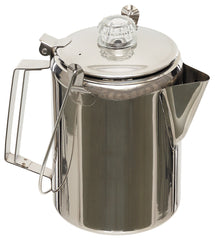 Cafetieră cu Perculator 9 Căni Inox FoxOutdoor - 1.2L, Gaz/Electric
