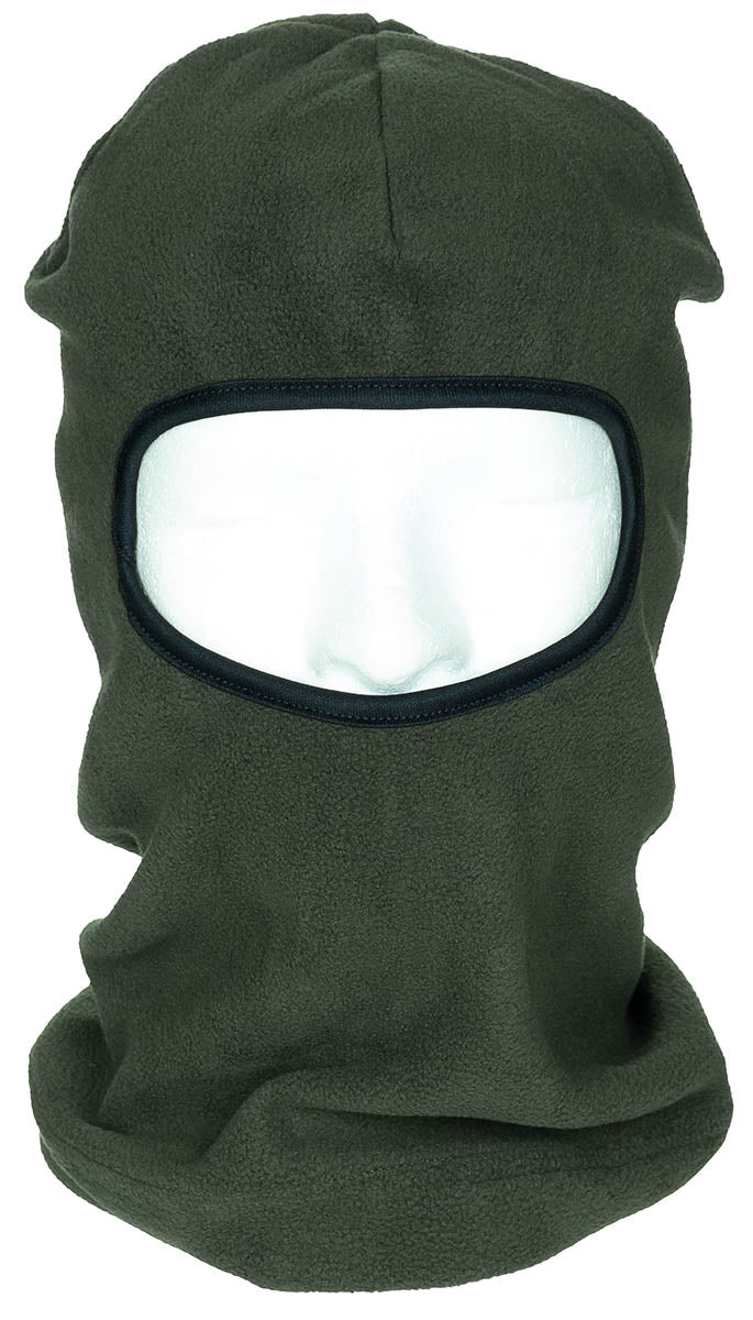 Cagulă 1-Loch Balaclava Oliv MFH - 100% Poliester, Fleece