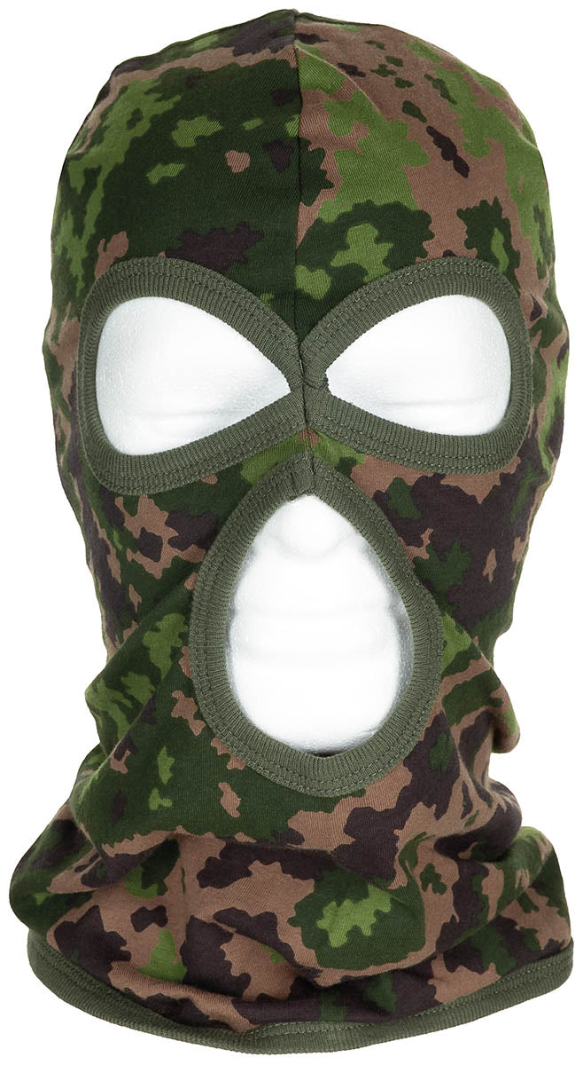 Cagulă 3 Găuri Subțire Camuflaj M05 MFH - 100% Bumbac, Ușoară