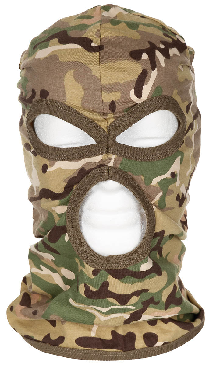 Cagulă 3 Găuri Subțire Operation Camo MFH - 100% Bumbac, Ușoară