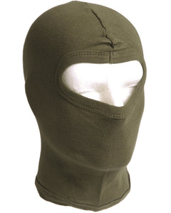 Cagulă cu 1 Gaură Mil-Tec – 100% Bumbac, Tricot Fin, Oliv