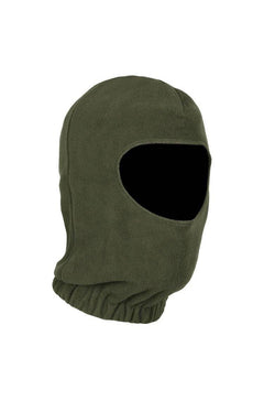 Cagulă cu 1 Gaură Mil-Tec – Fleece, 100% Poliester, Oliv