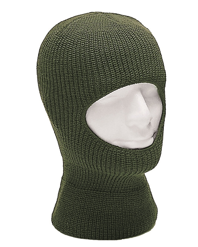 Cagulă cu 1 Gaură Mil-Tec – Tricot Poliacril, Oliv
