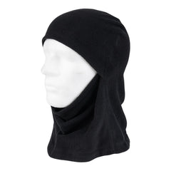 Cagula Fleece Multifuncțională Neagră - Protecție Tactică Adaptabilă