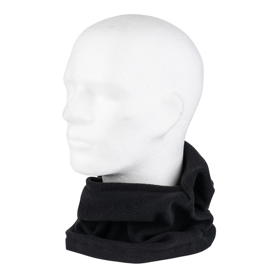 Cagula Fleece Multifuncțională Neagră - Protecție Tactică Adaptabilă