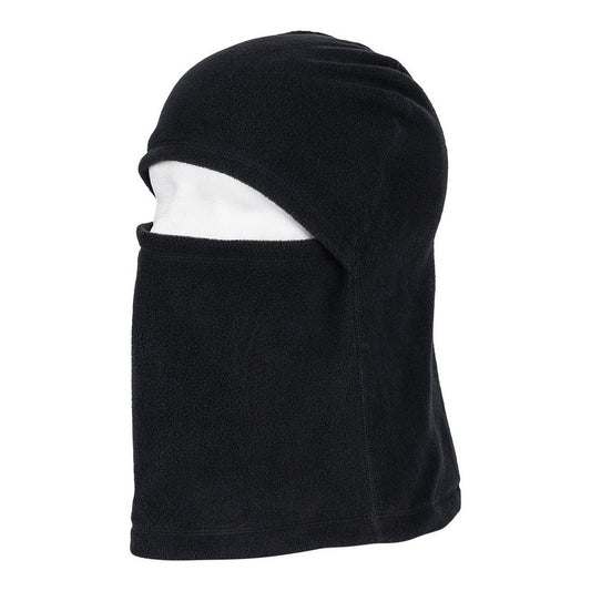 Cagula Fleece Multifuncțională Neagră - Protecție Tactică Adaptabilă