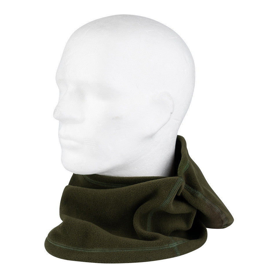 Cagulă Fleece Multifuncțională Verde - Protecție Termică Supremă