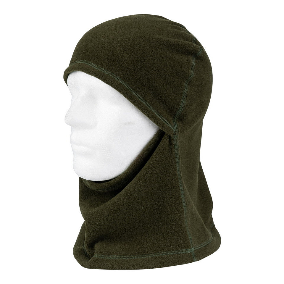 Cagulă Fleece Multifuncțională Verde - Protecție Termică Supremă