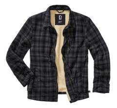 Camasa Classic Sherpa Anthracite/Black Checkered Brandit - Caldura Urbana si Durabilitate