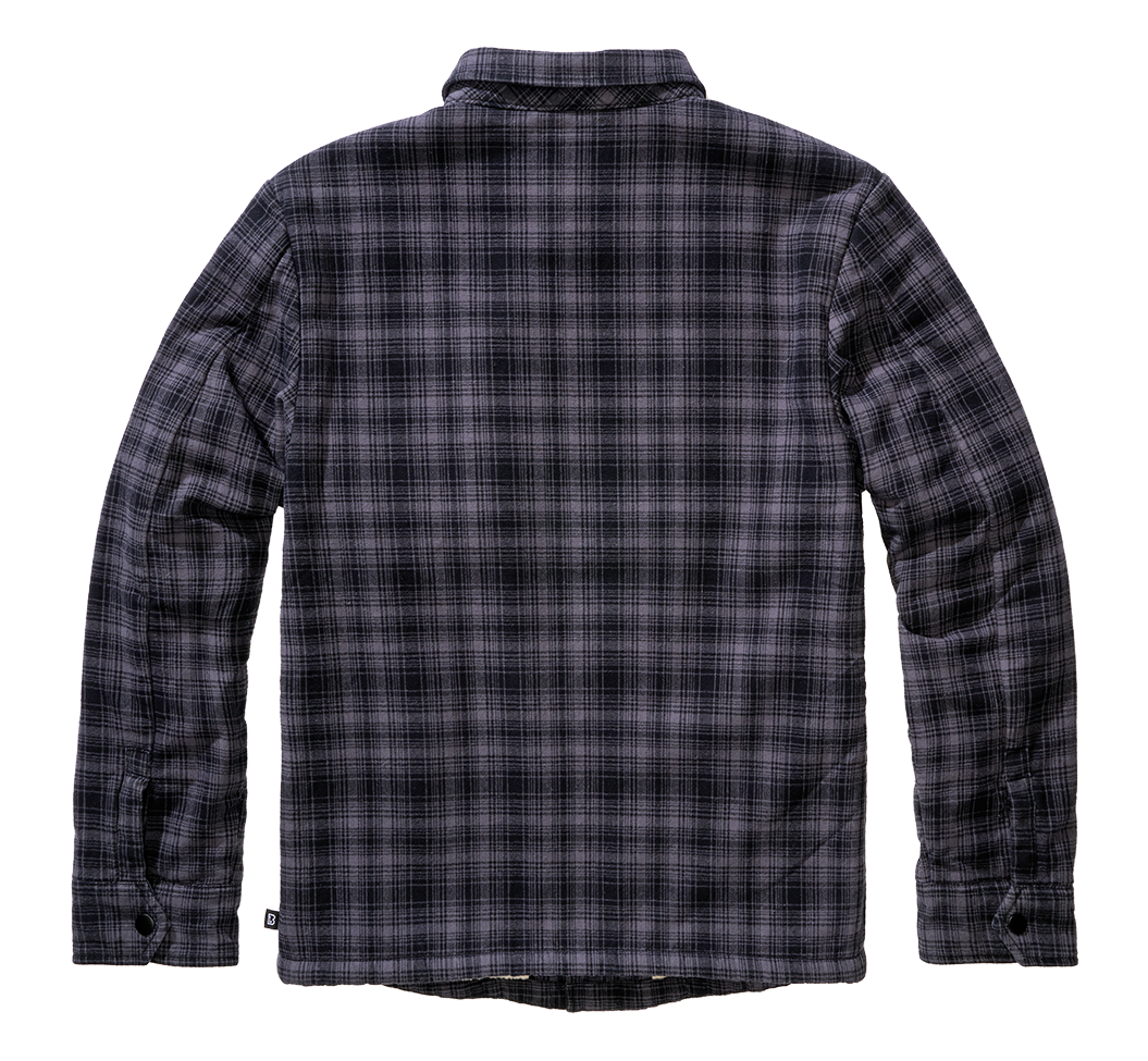 Camasa Classic Sherpa Anthracite/Black Checkered Brandit - Caldura Urbana si Durabilitate