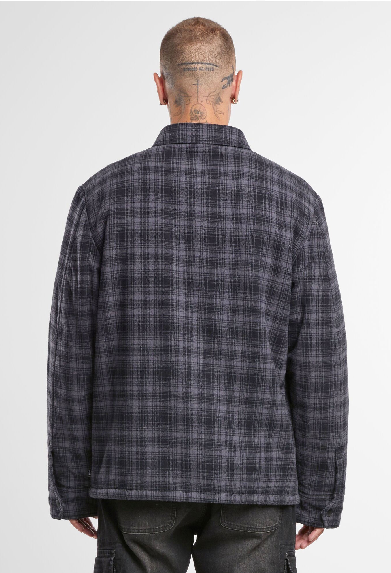 Camasa Classic Sherpa Anthracite/Black Checkered Brandit - Caldura Urbana si Durabilitate
