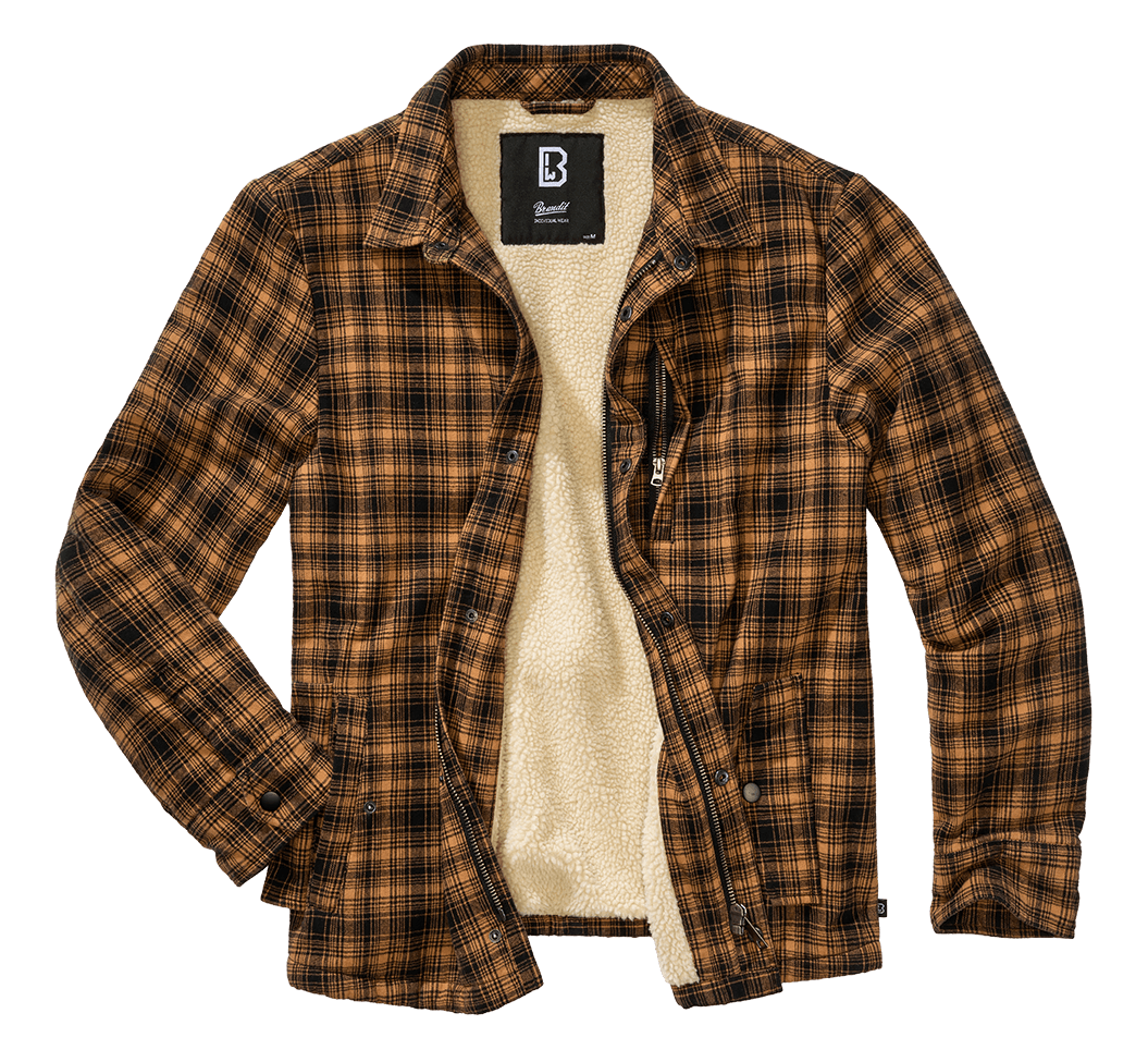 Camasa Classic Sherpa Camel-Blac Brandit - Caldura si Mobilitate