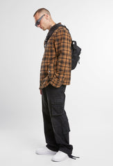Camasa Classic Sherpa Camel-Blac Brandit - Caldura si Mobilitate
