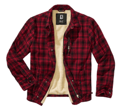 Camasa Classic Sherpa Red/Black Checkered Brandit - Caldura Urbana