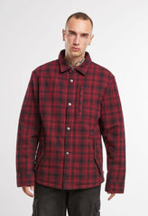 Camasa Classic Sherpa Red/Black Checkered Brandit - Caldura Urbana