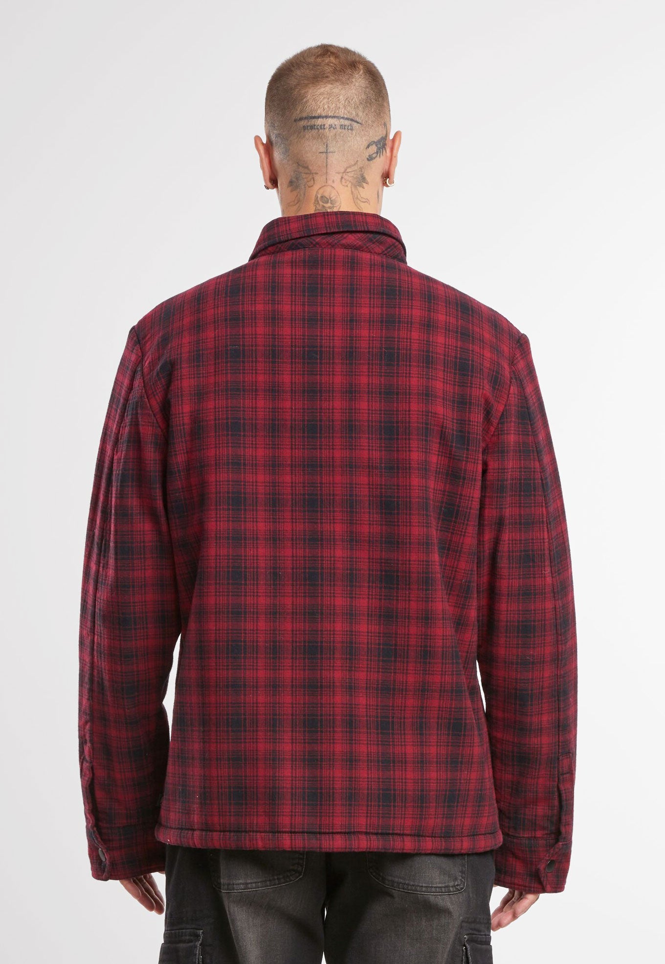 Camasa Classic Sherpa Red/Black Checkered Brandit - Caldura Urbana