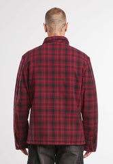 Camasa Classic Sherpa Red/Black Checkered Brandit - Caldura Urbana