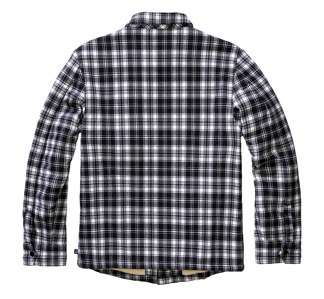 Camasa Classic Sherpa White/Black Brandit - Caldura si Stil Autentic