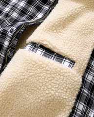 Camasa Classic Sherpa White/Black Brandit - Caldura si Stil Autentic