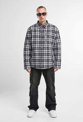 Camasa Classic Sherpa White/Black Brandit - Caldura si Stil Autentic