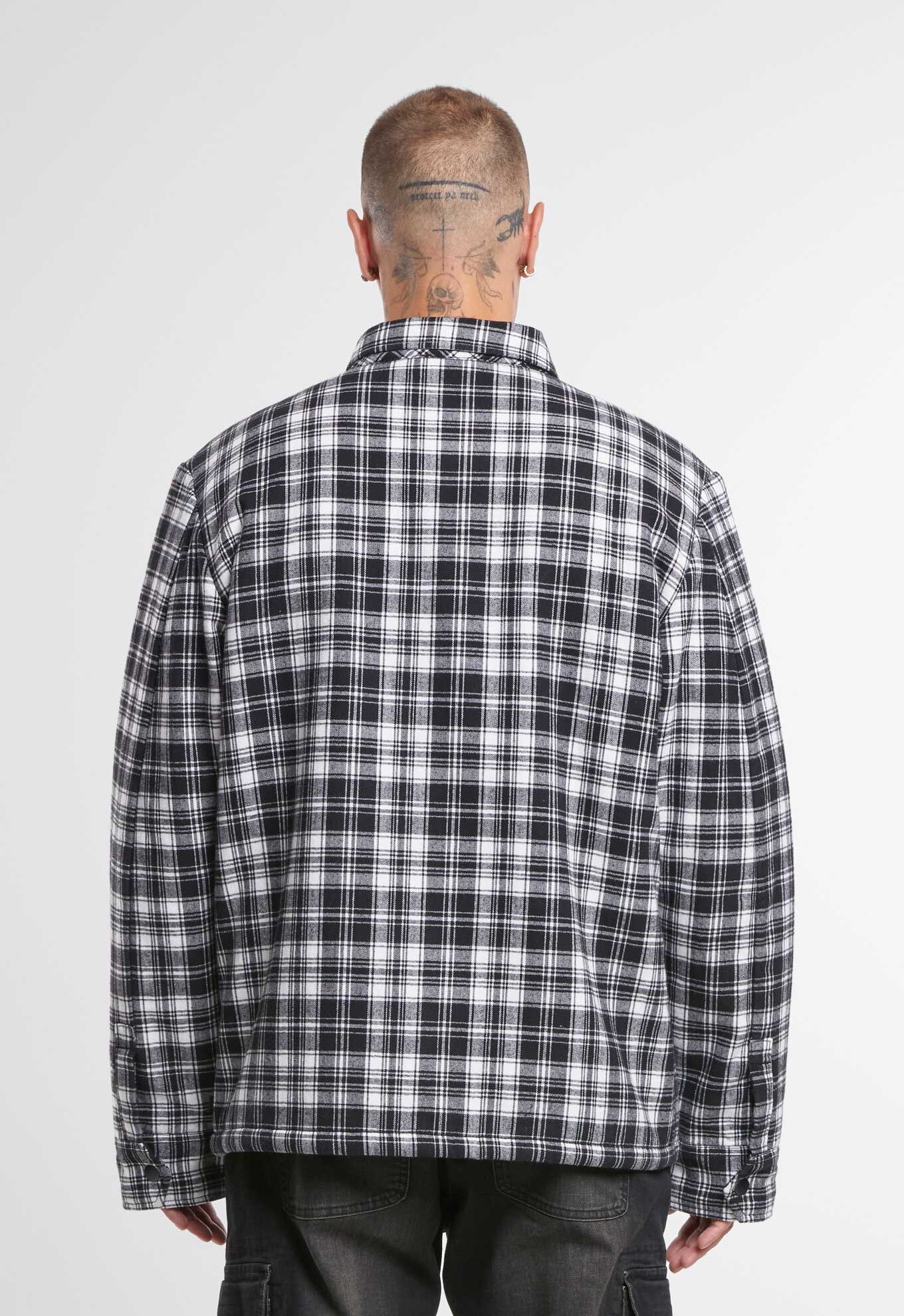 Camasa Classic Sherpa White/Black Brandit - Caldura si Stil Autentic