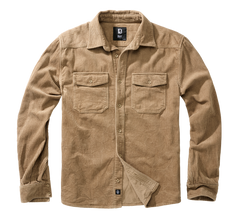 Camasa Corduroy Classic Long Sleeve Camel Brandit - Caldura si Stil Autentic