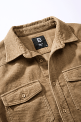 Camasa Corduroy Classic Long Sleeve Camel Brandit - Caldura si Stil Autentic