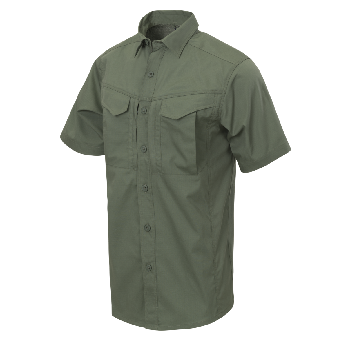 Cămașă cu mânecă scurtă Helikon-Tex PolyCotton Ripstop Olive Green