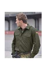 Cămașă de Campanie Germană – Culoare OD (Olive Drab)