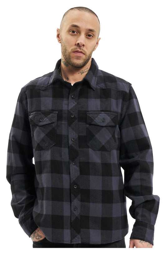Cămașă Flanel Brandit Check - Confort și Stil Casual