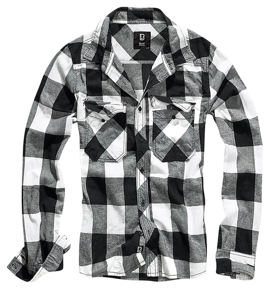 Cămașă Flanel Carouri Brandit Check - Confort și Stil Casual