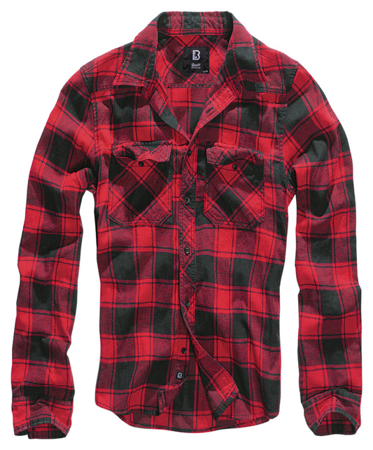 Cămașă Flanel Carouri Brandit - Confort și Stil Clasic