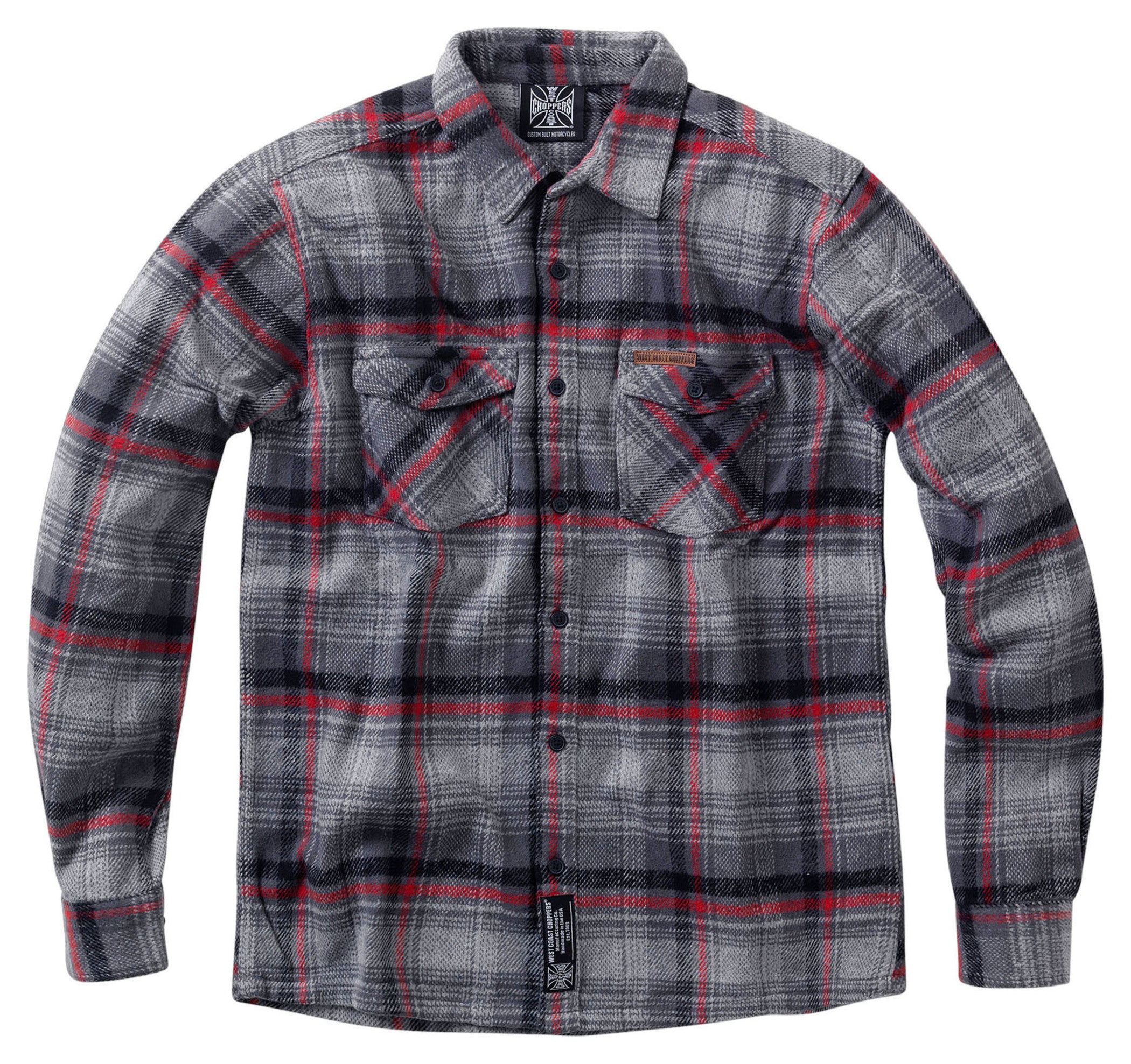 Cămașă Flanel Choppers Rigid West Coast Choppers - Stil Casual Moto